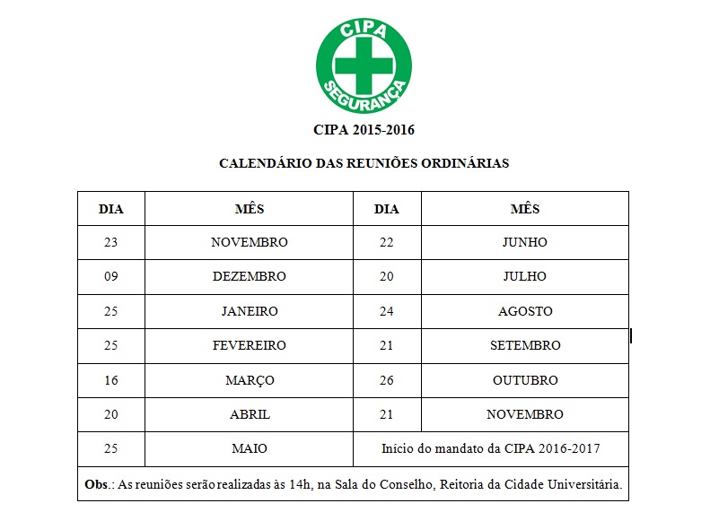 Calendário