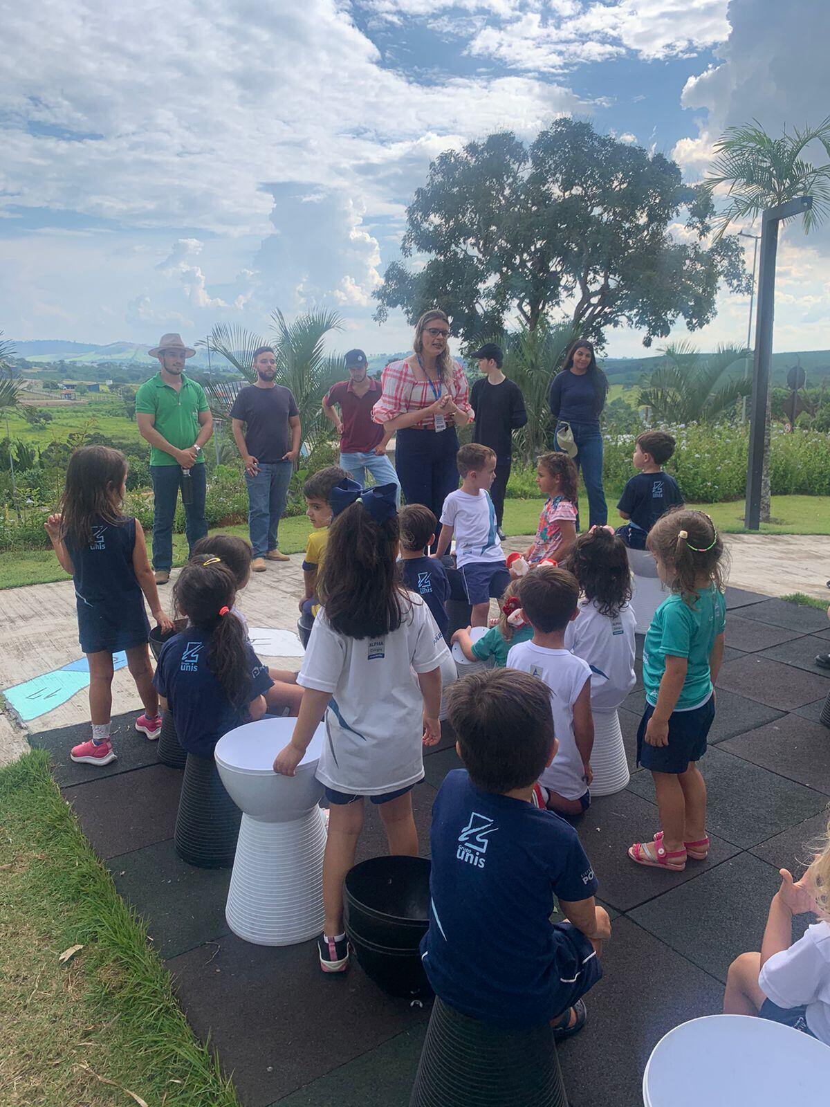 Curso de Engenharia Agronômica realiza Projeto Paisagístico a convite da Responsabilidade Social do Unis